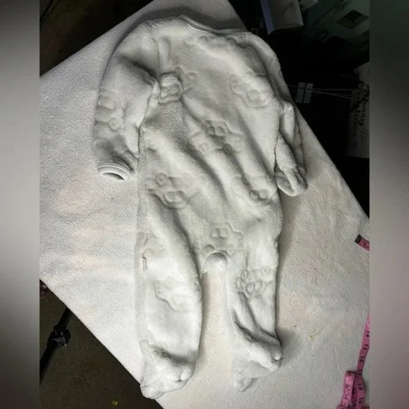 Tahari Fleece Car Sleeper 6/9 Months - Picture 4 of 4